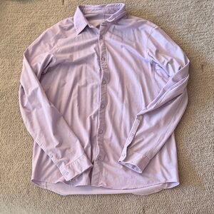 lululemon athletica Light Purple Button-Down Shirt